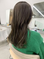 ツバメ ヘアー(TSUBAME HAIR)&nbsp;透明感たっぷりのオリーブカラー