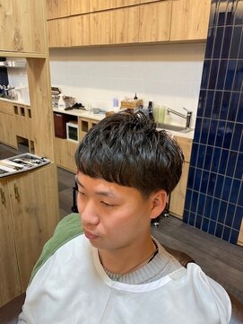 バーバーリング メソッド(BARBERING METHOD) 刈上げショートスタイル