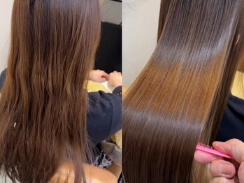 ソア 武蔵小杉(SOAR)の写真/柔らかさ×ナチュラルで地毛風ストレートを叶えます◎忙しい毎日のスタイリングを楽ちんに♪