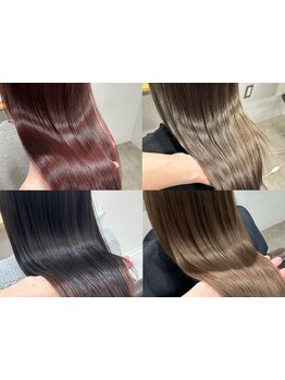 ☆リピーター多数☆髪質改善縮毛矯正で自然なツヤ髪に♪クセや広がりをしっかり抑える◎