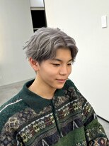 リエンスクレア(RIENS xrea)&nbsp;マット味グレー/メンズブリーチ