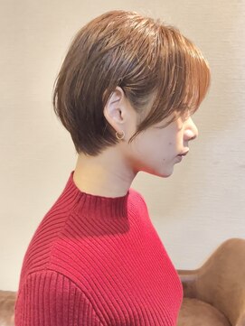 ヘアスペース クレール(hair space clair) 【clair清水恭平】30代40代襟足改善ショートカット/似合わせ