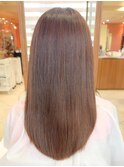 セミロング/似合わせカット/ナチュラルブラウン