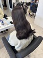 アグ ヘアー トリム 気仙沼南町店(Agu hair trim)&nbsp;カラー×髪質改善髪に合わせた薬剤、トリートメントで艶髪に。