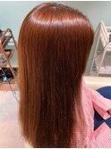 髪質改善セミロング