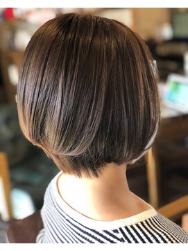 ポノヘアー(pono hair) ショートボブ オーガニックカラー