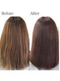 美髪ヘアカラー☆艶髪