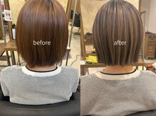 イリル バイ レシッド 自由が丘(ibrel by rcid)の雰囲気（アンブレラカラーで白髪も活かしたオシャレスタイル）