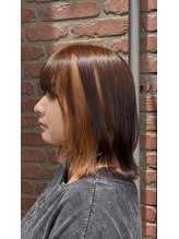 コノア スパーク(Conoah spark) 高めインナーカラー☆ブラウンベージュ♪