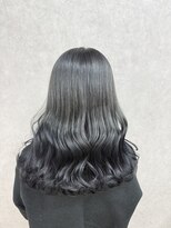 アン ブリーチ 大宮駅東口店(UN BLEACH)&nbsp;ワンカラーで作る艶々ブルーブラックカラー♪