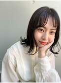 ナチュラルな可愛さ＊外ハネ透明感グレージュ