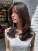 センターパートロングレイヤー【TELAHAIR四街道】