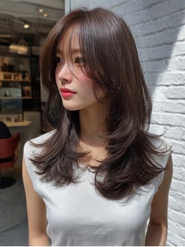 センターパートロングレイヤー【TELAHAIR四街道】