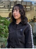 ミディアムレイヤーパーマ