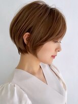 ルージュシー 堀江(RU10C)&nbsp;ミニボブレイヤーボブくびれボブバレイヤージュベリーショート