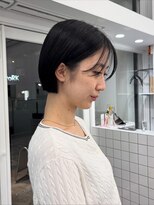 ニトバイアンキシム ボブ(nit by AHNKISM) ミニボブ/大人ボブ/切りっぱなしボブ