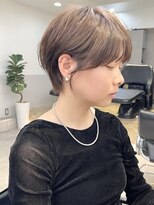 グラフ 鎌倉(GRAFF) 30代40代ショートボブ/透明感/くびれショート/おしゃれ/鎌倉