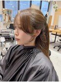 【ミディアム】小顔になる顔まわりカット