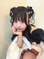 カシュカシュ 表参道(cache cache)&nbsp;ヘアアレンジロングくまヘア
