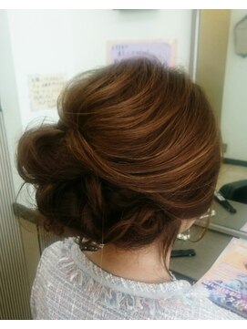 かぐや姫 エルモード フェレ美容室 行徳店 ドレスアップヘアーセット