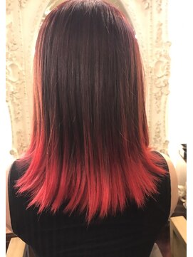 イングリッシュ ローズィーズ(The English Roses) 【TheEnglishRoses】ビビットな赤グラデーションカラー