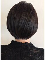 ヴェイン(VEIN)&nbsp;【VEIN青山】大人ボブ ショート 暗髪 ミニマムボブ