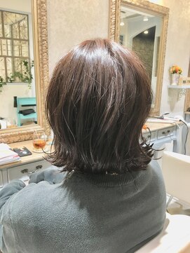 ラ ブランシュ 大宮(La Blanche) 切りっぱなし外ハネボブ☆lablanche