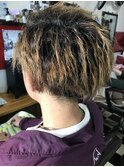 イケイケツイストパーマ