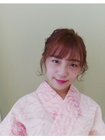 ShellBearヘアアレンジ☆振袖/袴/着物/銀座/東銀座/ヘアセット