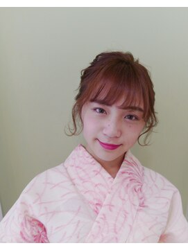 シェルベアー(Shell Bear) ShellBearヘアアレンジ☆振袖/袴/着物/銀座/東銀座/ヘアセット