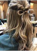 ☆パーティヘアセット!ハーフアップ☆