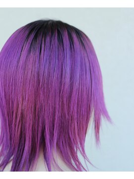 ヘア デザイン ギタ(HAIR DESIGN GHITA) パープルピンク