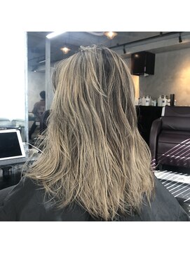 アポロ 横浜駅店(apollo) バレイヤージュ☆ベージュ