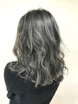 アジールヘア 東上野店(agir hair)&nbsp;大人ハイライトアッシュグレー【上野/東上野】