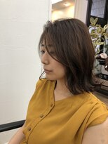 アメリ(Ameri)&nbsp;-Ameri-切りっぱなし bob ×  ダークアッシュ