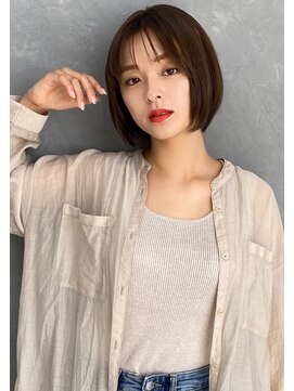 ヴィジョン 心斎橋店(Vision) 小顔 ミニボブ 大人可愛い