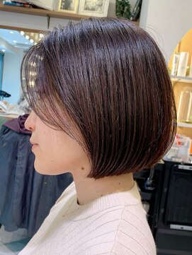 ロンド パルティール 大宮(Lond partir) アゴ下プツっと大人ボブ　10代20代30代