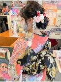 成人式☆ヘア着付け♪♪