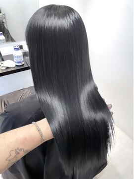 クレオ 青山(CLEO) 超音波髪質改善ヘアエステ/黒髪グレーベージュ/美髪