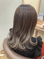 アルターリール(aL ter Rire) 【Rire尚平】ナチュラルバレイヤージュカラーラベンダーアッシュ