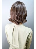 《knit銀座》大人可愛い20代30代40代ショートボブ丸み前下がり