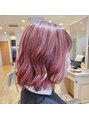 ヘアーアンドスパ フラップス(FLAPS)&nbsp;キャンディーピンクハイライト