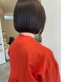 アグ ヘアー クラン 天理店(Agu hair clan)&nbsp;ドライヤーだけで収まるボブ