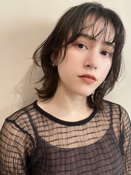 ノラギンザユー(NORA GINZA/U) 20代30代顔まわりレイヤーボブ顔わまりカット後れ毛レイヤー