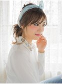 ☆月曜日営業☆ojiko.大人可愛いスカーフポニー