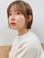 サンド 銀座(sand)&nbsp;パツッとお洒落ボブ簡単スタイリング