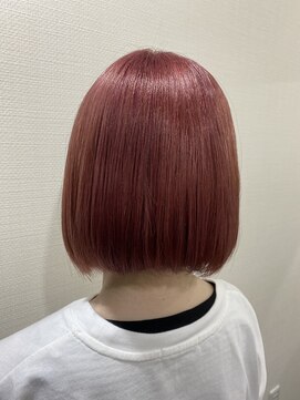 ベルポ(Bellpo) ブリーチ1回!ピンクヘア/30代/40代/50代/ハイトーン