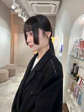 ボタン ハカタ(VOTAN hakata) 【柿本真優】姫カット/韓国ヘア/前髪顔まわりカット