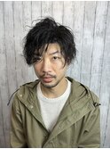 メンズツーブロックツイストスパイラル