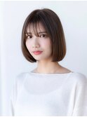 20代30代レイヤーボブ似合わせカットイメチェン前髪小顔